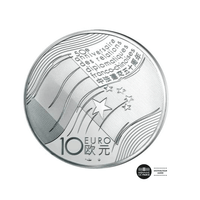 50è Anniversaire des relations diplomatiques Franco-Chinoises - Monnaie de 10€ Argent - BE 2014