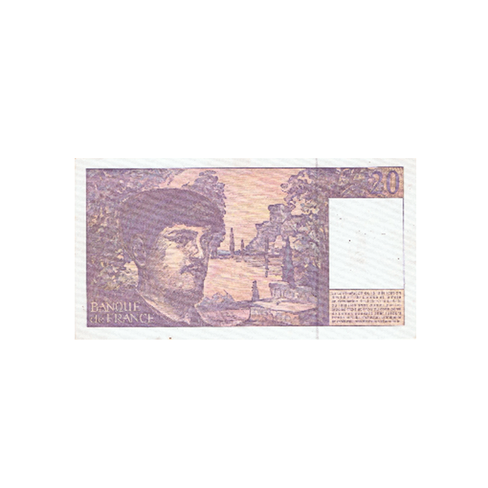 France - Billet de 20 Francs - Debussy - 1980-1989