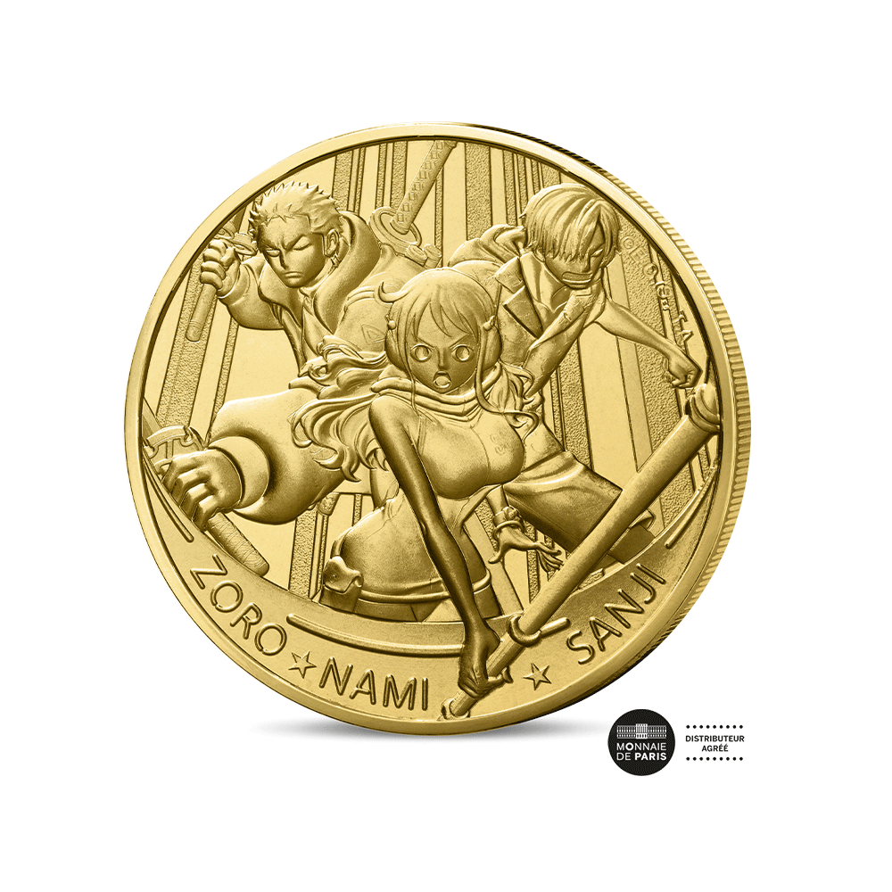 One Piece - Lot de 13 mini-médailles aléatoires - 2025