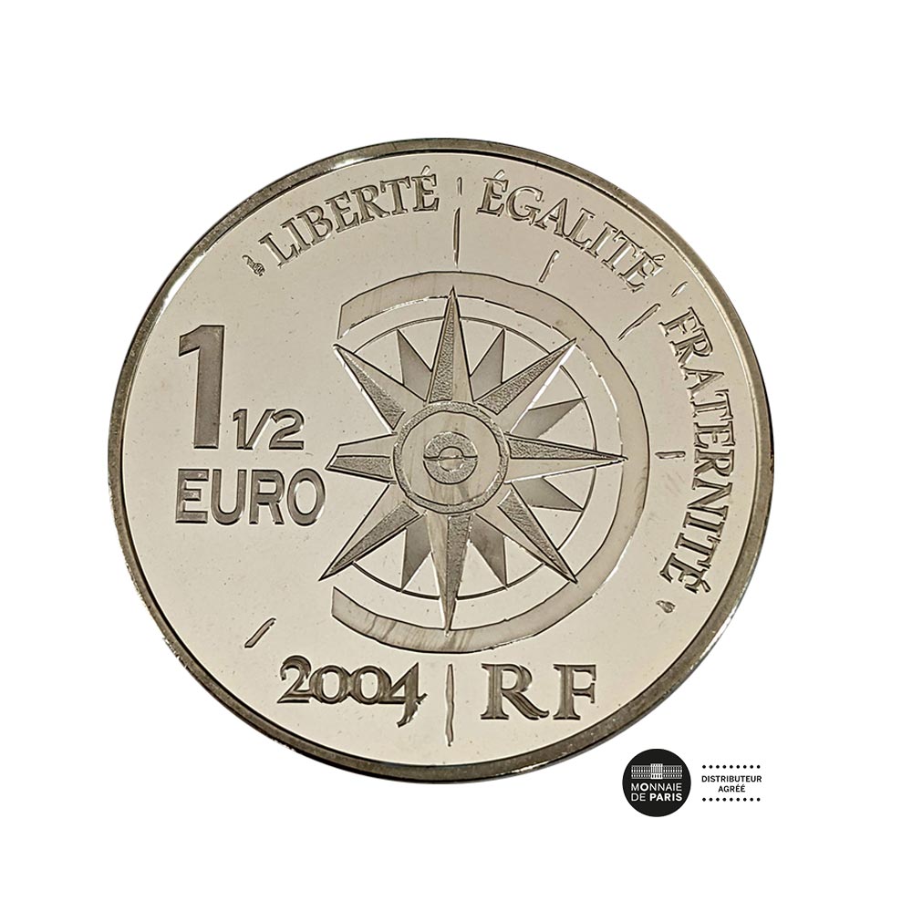 Die transiberische Währung von 1,5 Euro -Geld - sein 2004