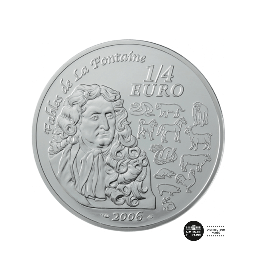 Année du Chien - Monnaie de 1/4€ Argent - BE 2006