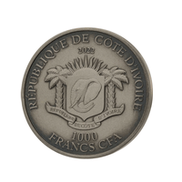 Big Five - Curny de 1000 CFA Francs - 2022