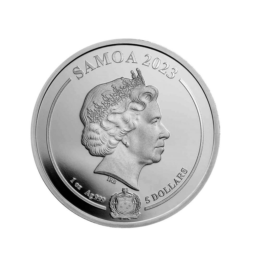 Aquaman - Silver $ 5 valuta - BU 2023