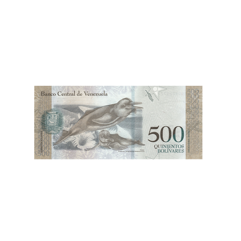 Bolivie - 500 Bolivares Ticket - 2017