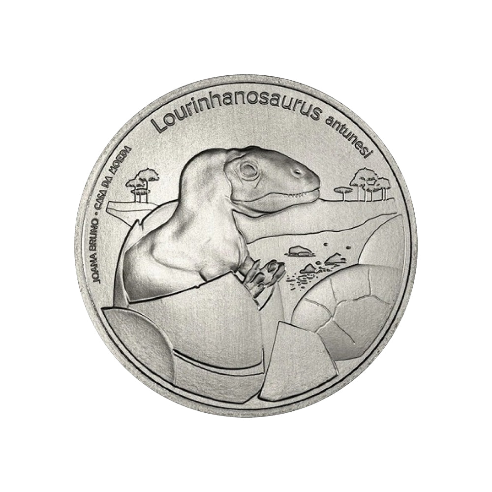 Portugal - 5 € currency - Dinosaurs of Portugal Lourinhanosaurus - 2022