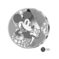 Le Centenaire de Disney - Monnaie de 10€ Argent - BE 2023 - Colorisée