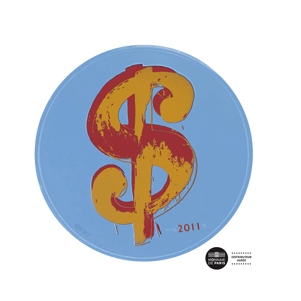 Andy Warhol - Monnaie de 10€ Argent - BE 2011