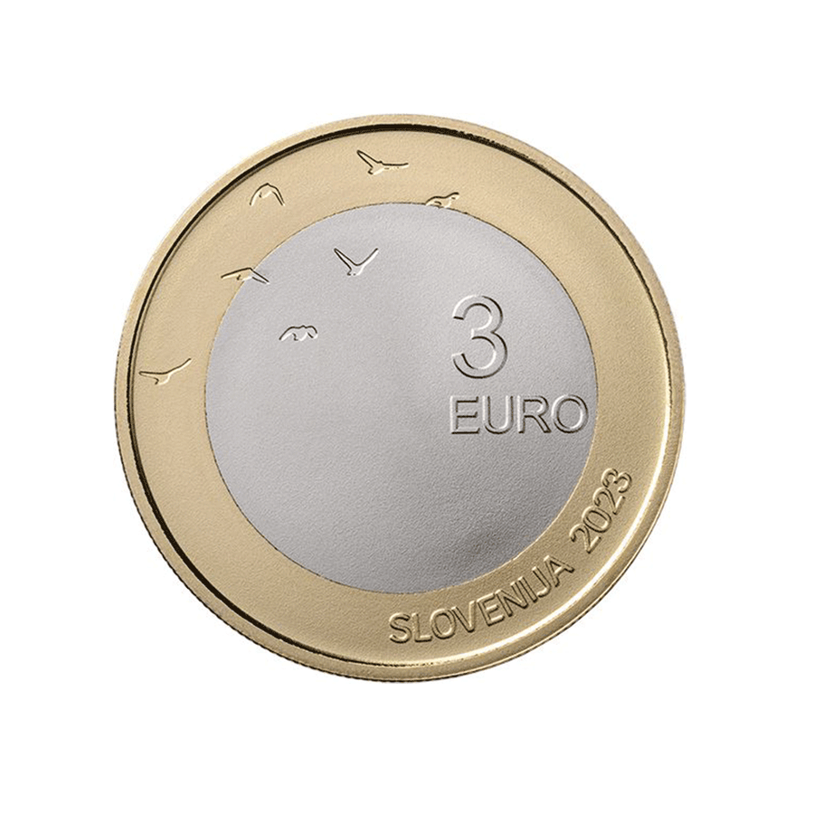 Slovenië 2023 - 3 Euro Commemorative - Boris Pahor