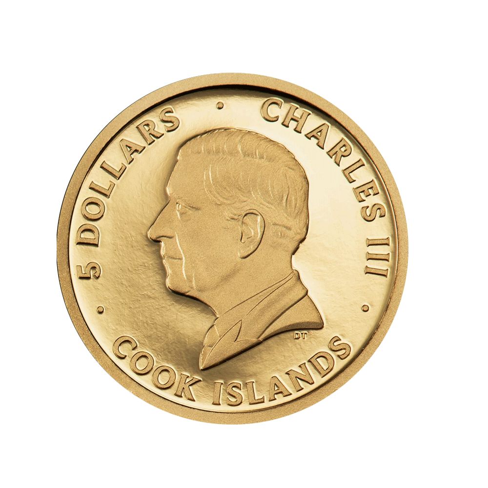 In Memorium Pope Francis - Monnaie de 5$ Or 1/2g - BE 2025