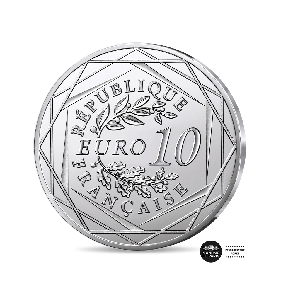 Roland Garros - Monnaie de 10€ Argent - 2025