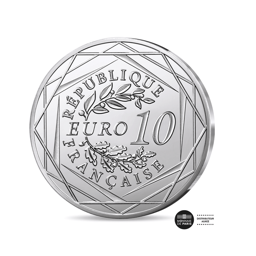 Roland Garros - Monnaie de 10€ Argent - 2025