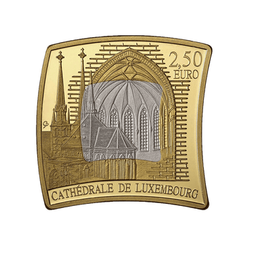 Luxembourg 2023 - Monnaie de 2,5€ - Cathédrale de Luxembourg - BE