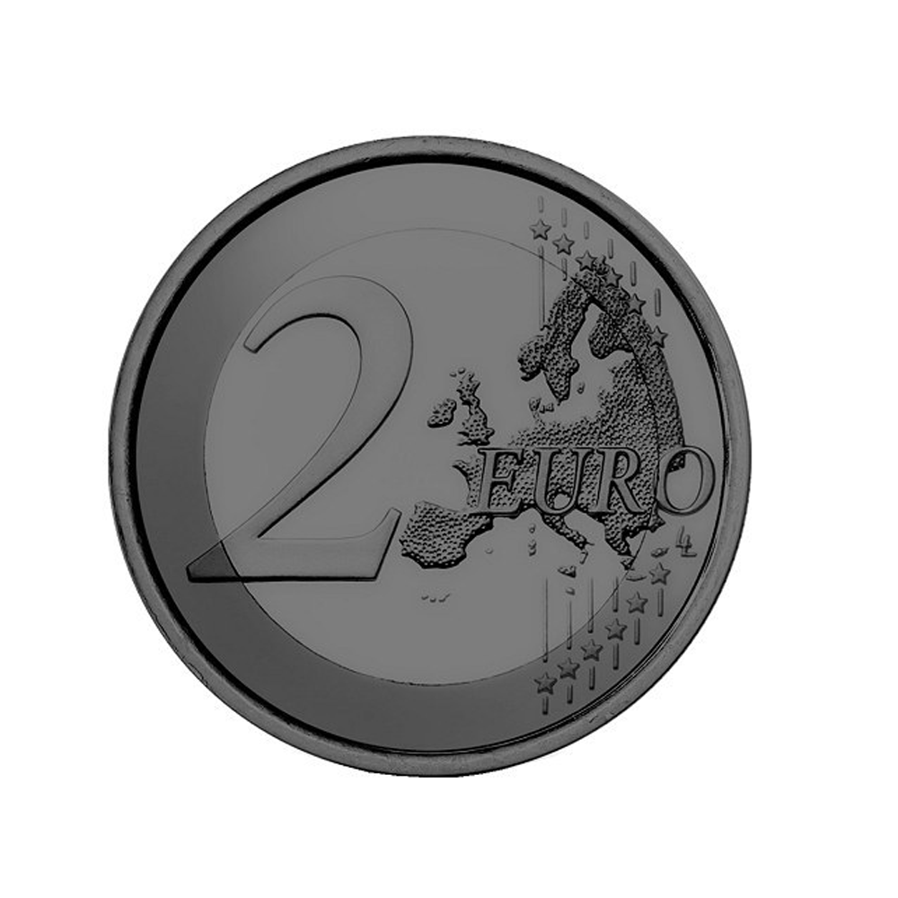 Portugal 2024 - 2 Euro Commémorative - Equipe Olympique Portugaise - Ruthenium