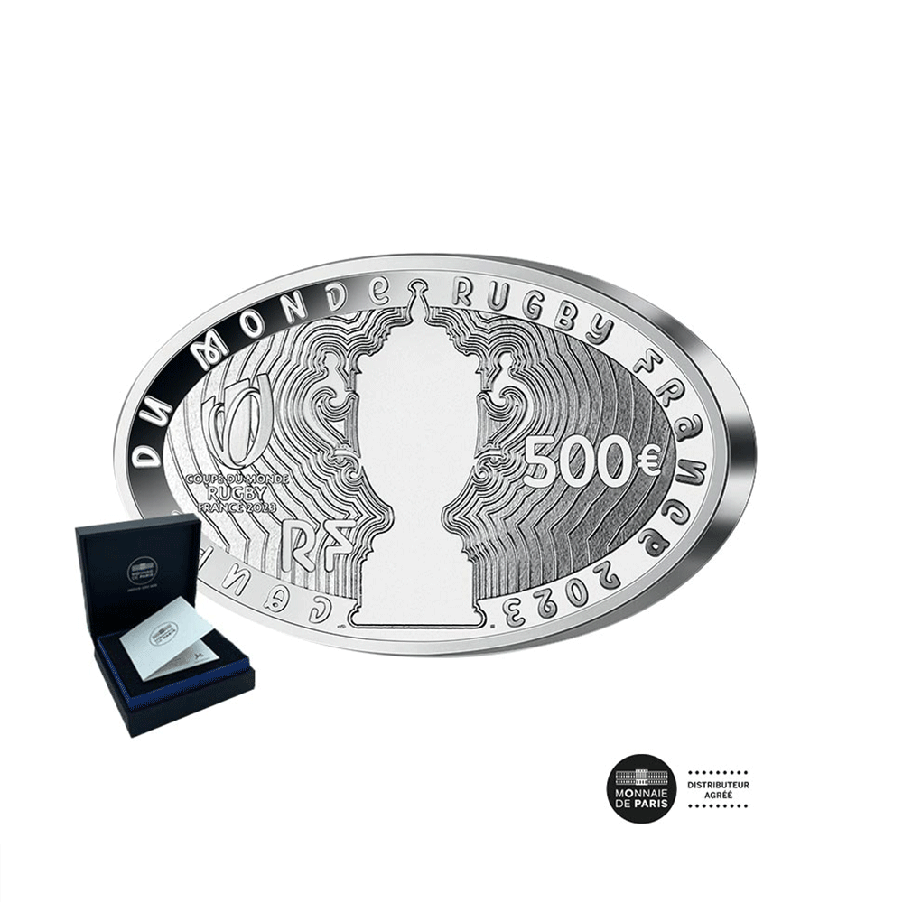 The 200 years of rugby - currency of € 500 money 1 kg - BE 2023