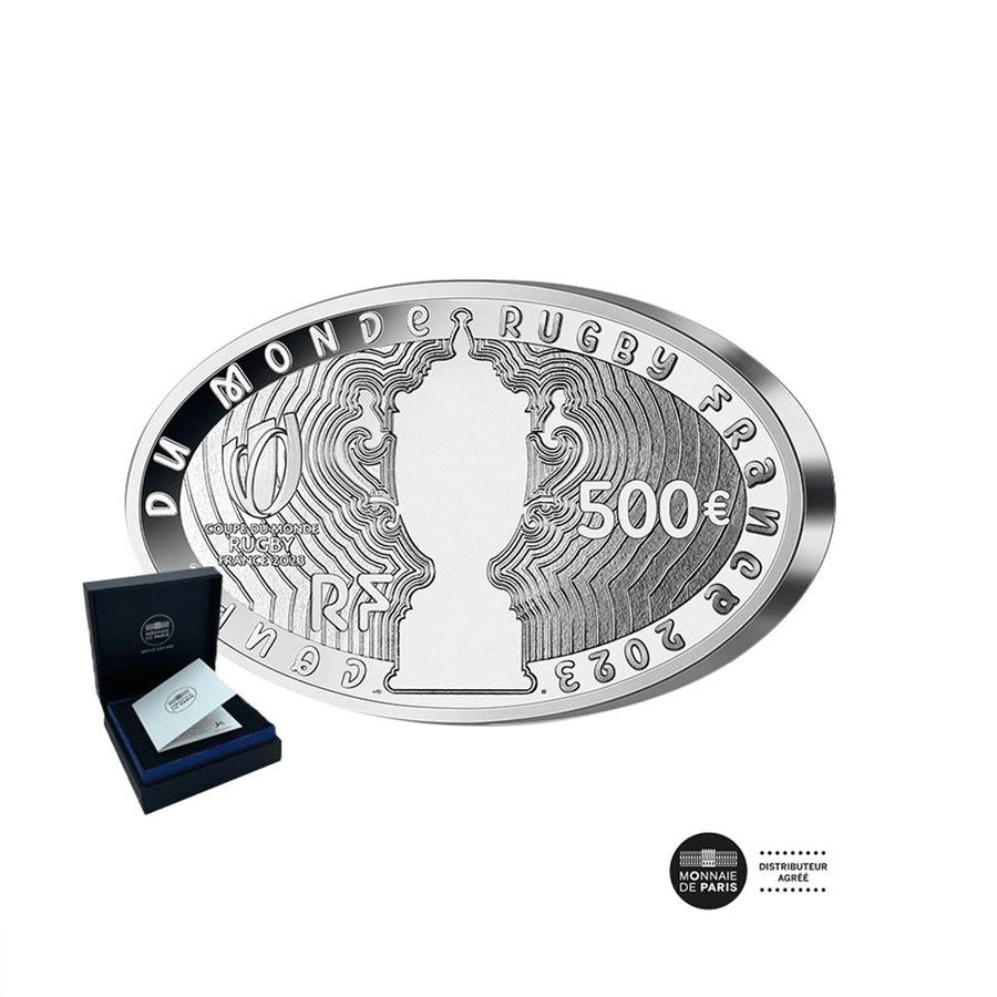 The 200 years of rugby - currency of € 500 money 1 kg - BE 2023