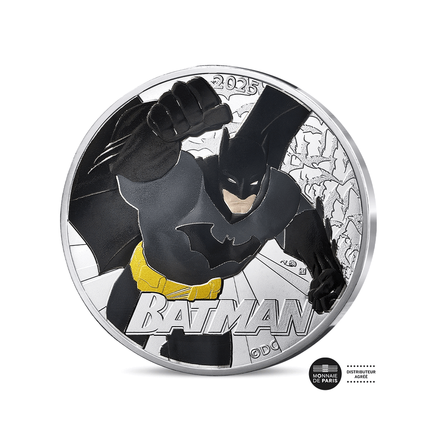 DC Comics - Monnaie de 10€ Argent (01/18) - Batman - 2025
