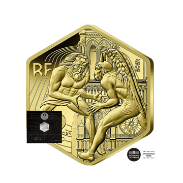 Pariser Olympischen Spiele 2024 - Sechseckel - Währung von 250 € Gold - 2024