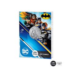 DC Comics - Monnaie de 10 Euros Commémorative Argent (15/18) - Bat Family - 2025
