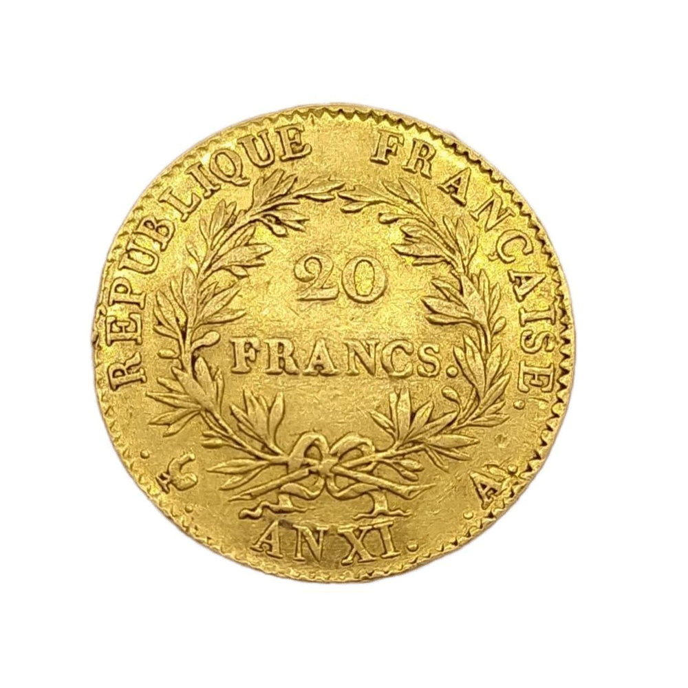 20 Francs Or -  Bonaparte Premier Consul 1802 - 1804