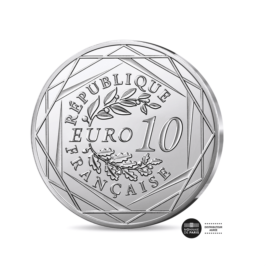 Snoopy - Monnaie de 10€ Argent - 2025