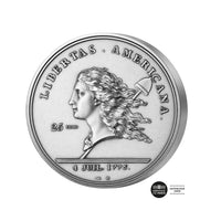 Libertas Americana - Valuta van € 25 Silver 2 oz - Be 2023