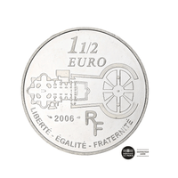 Basilique Saint-Pierre - Monnaie de 1,5€ Argent - BE 2006