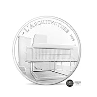 Le Corbusier - Monnaie de 10€ Argent - BE 2015
