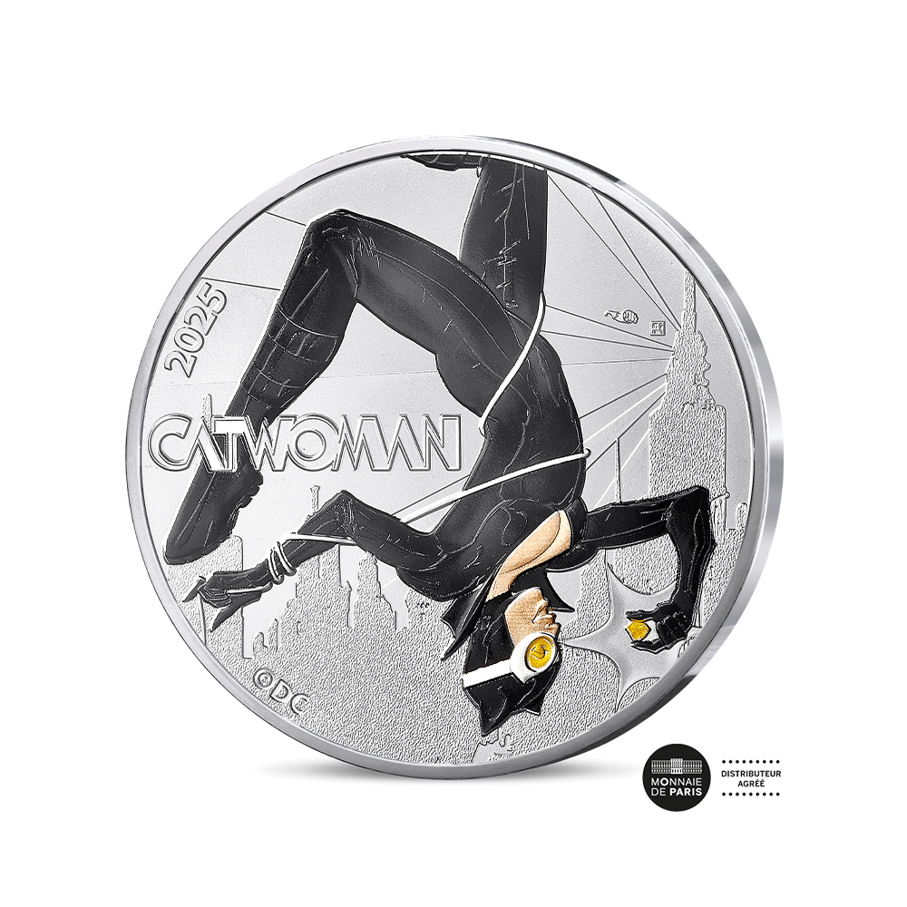 DC Comics - Monnaie de 10€ Argent (04/18) - Catwoman - 2025