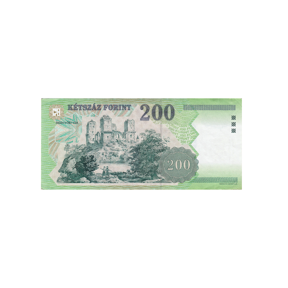 Hongrie - Billet de 200 Forint - 2002