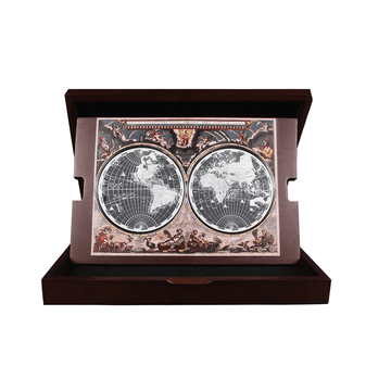 Histoire de la Cartographie - Lot de 2 monnaies de 10$ Argent - BE 2025