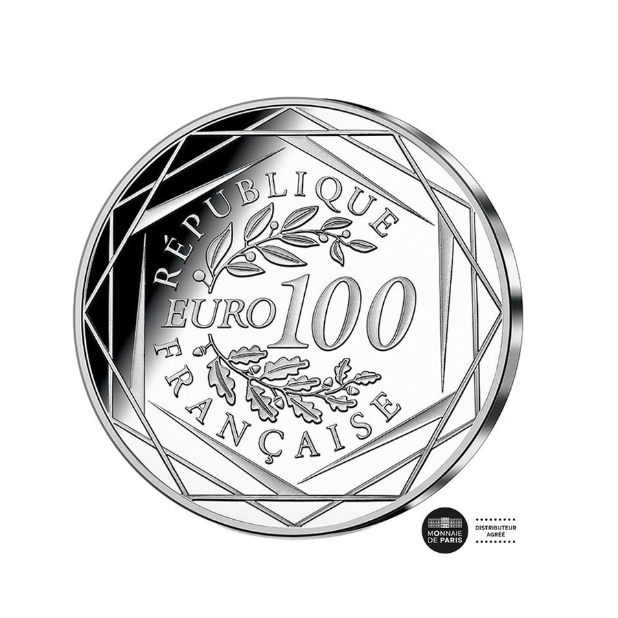 Het 2023 Rugby World Cup Tournament - valuta van € 100 geld - 2023