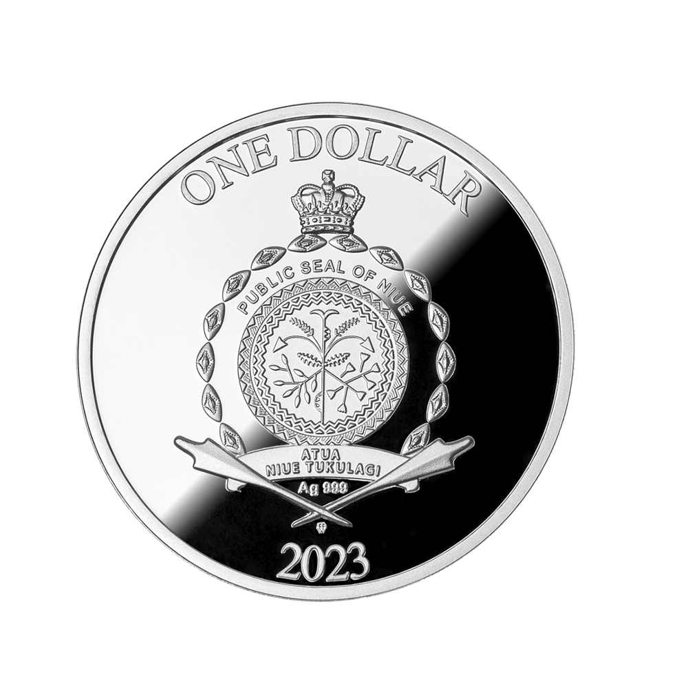 Haunting Harpy - Monnaie de 1 Dollar Argent - 2023