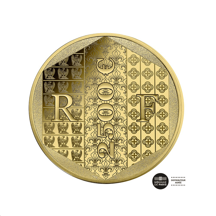 Les Ors de France - Currency of € 2500 Gold - BU 2023