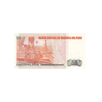 Pérou - Billet de 50 Intis - 1987