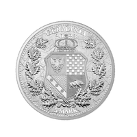 Galia & Germania - Monnaie de 5 Mark Argent 1 Oz  - BU 2023