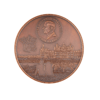 Château de Chambord - Monnaie de 1$ Cuivre - Antique Finish 2024
