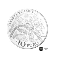 Institut de France - Monnaie de 10 euro Argent - BE 2016