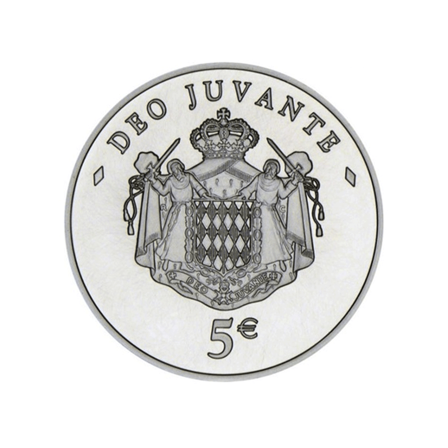 Monaco 2008 - Albert II - Monnaie de 5€ Argent - BU