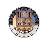 Notre Dame de Paris - 2 Euros Commémorative -  Colorisée (variantes disponibles)