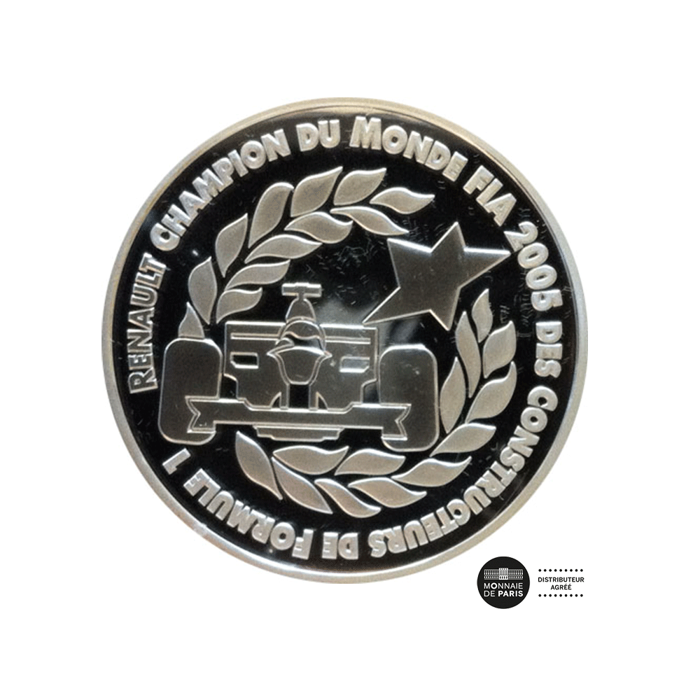 Renault F1 Team - Monnaie de 1,5€ Argent - BE 2006