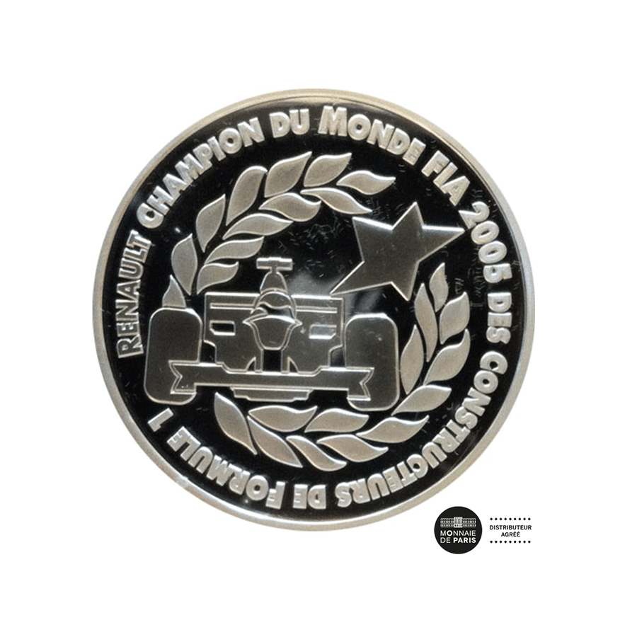 Renault F1 Team - Monnaie de 1,5€ Argent - BE 2006