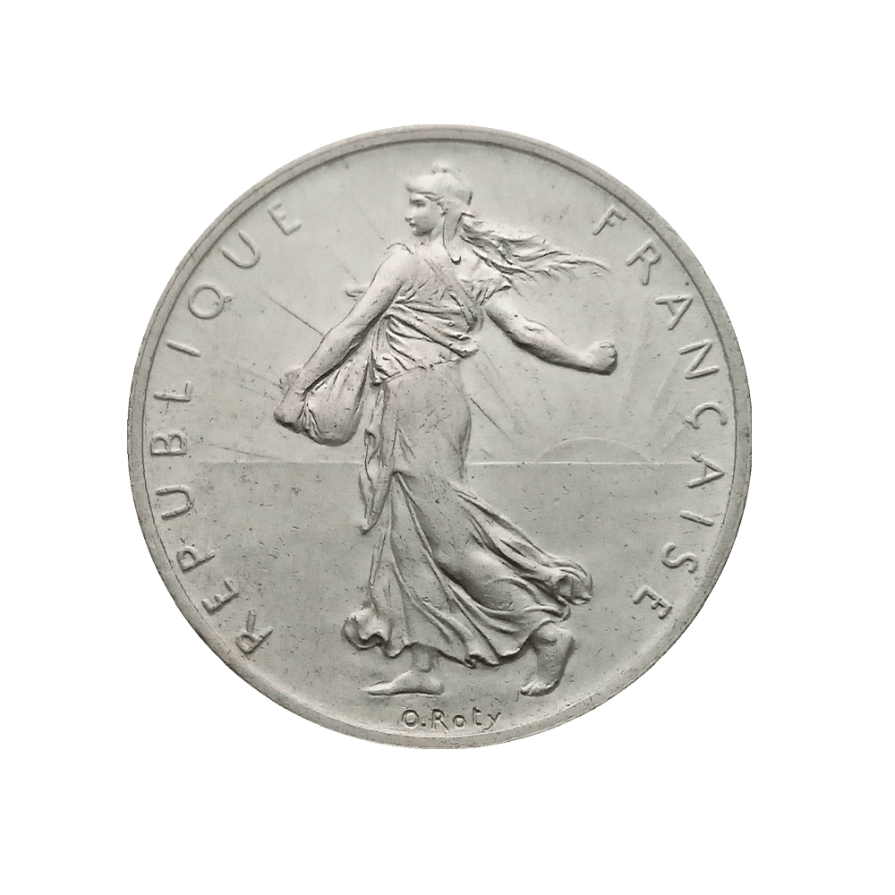 2 Francs - Semeuse - France - 1898-1920