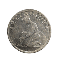 2 francs - Albert Ier - Bonnetain - Belgique - 1923-1930
