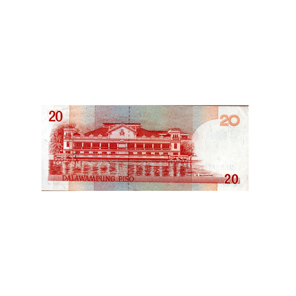 Philippines - Billet de 20 Pesos - 1998-2012