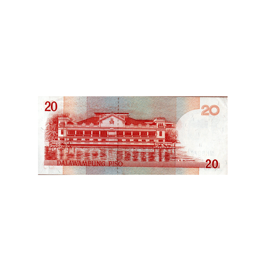 Philippines - Billet de 20 Pesos - 1998-2012