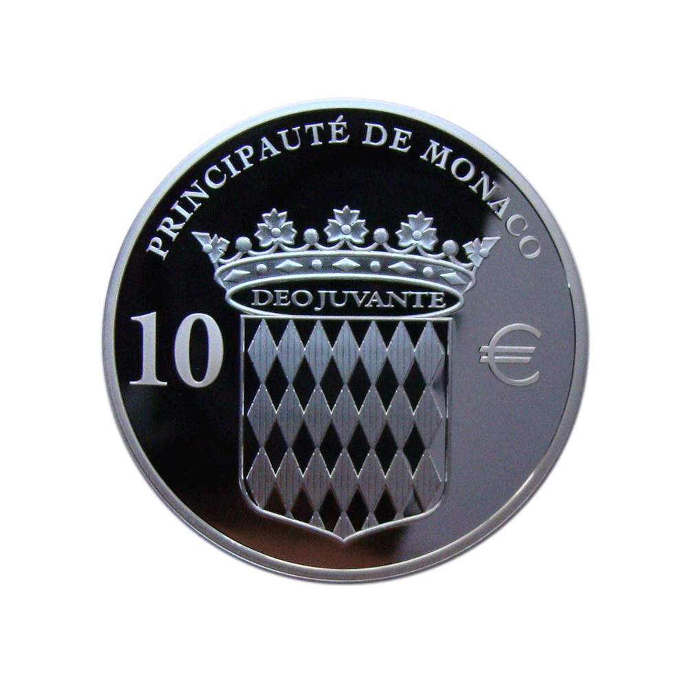 Monaco 2012 - 400 ans du Titre Princier - Monnaie de 10€ Argent - BE