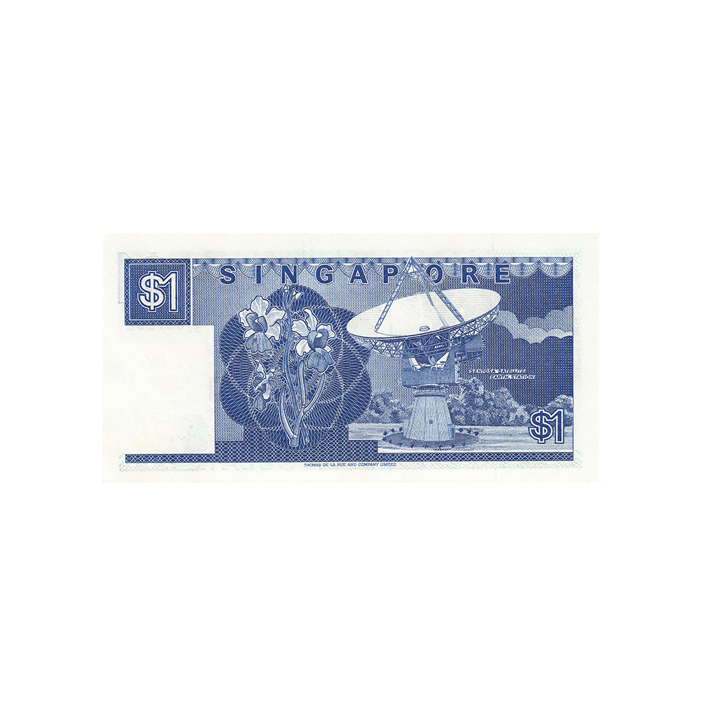 Singapour - Billet de 1 Dollar - 1987