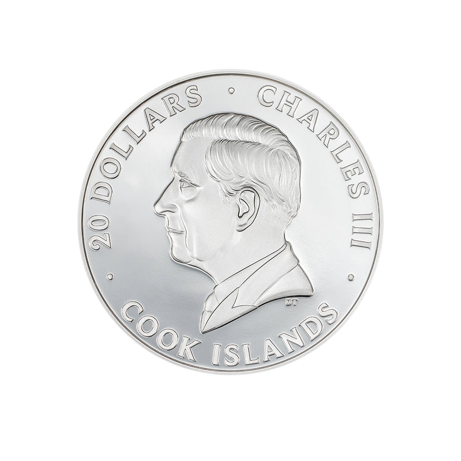 Silver Burst - Rhino - Monnaie de 20 Dollars - BE 2025