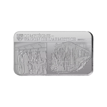 Lingot en Argent - Wagon de l'Armistice