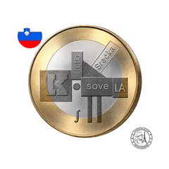 Slovénie 2026 -  3 Euros Commémorative - L'année du poète Srecko Kosovel